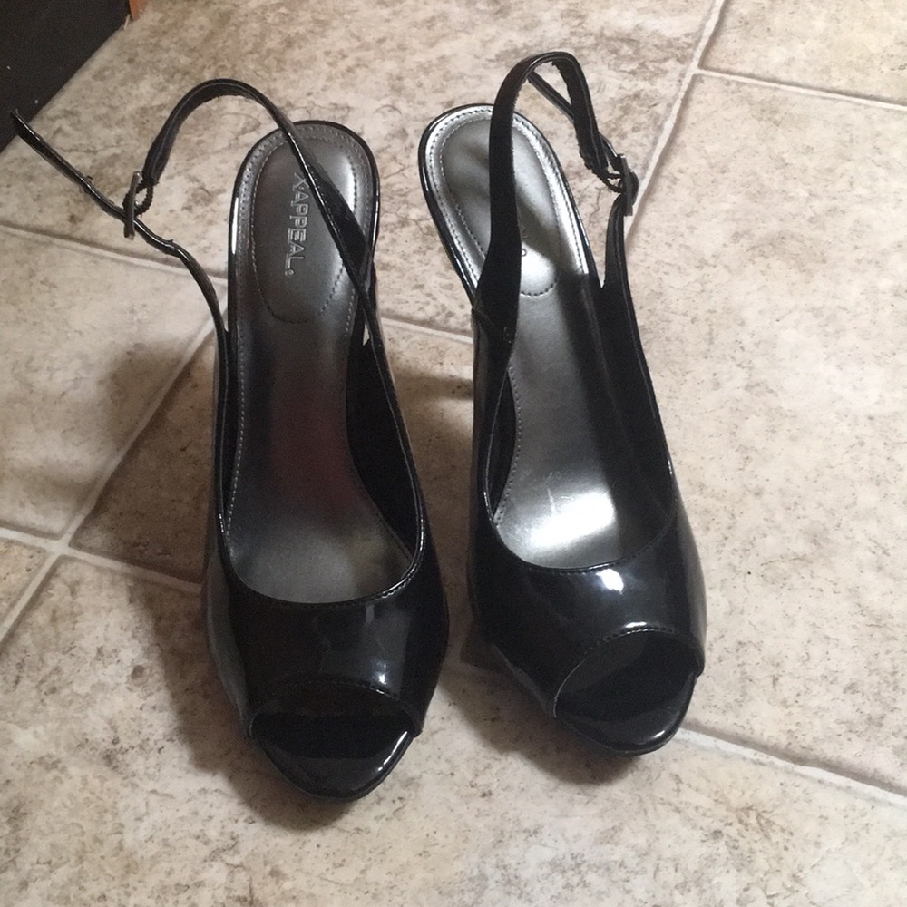 Black high heels